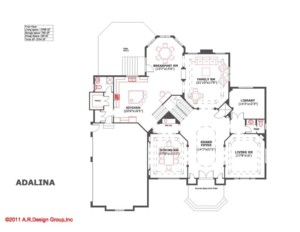 Adalina Floorplan First Floor