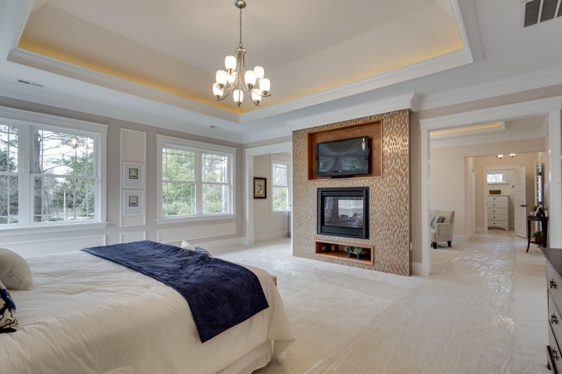 luxury-suite-bedroom-vienna-va-6 Bedroom suite by AR Design Group, custom home builder in Northern Virginia — view 23