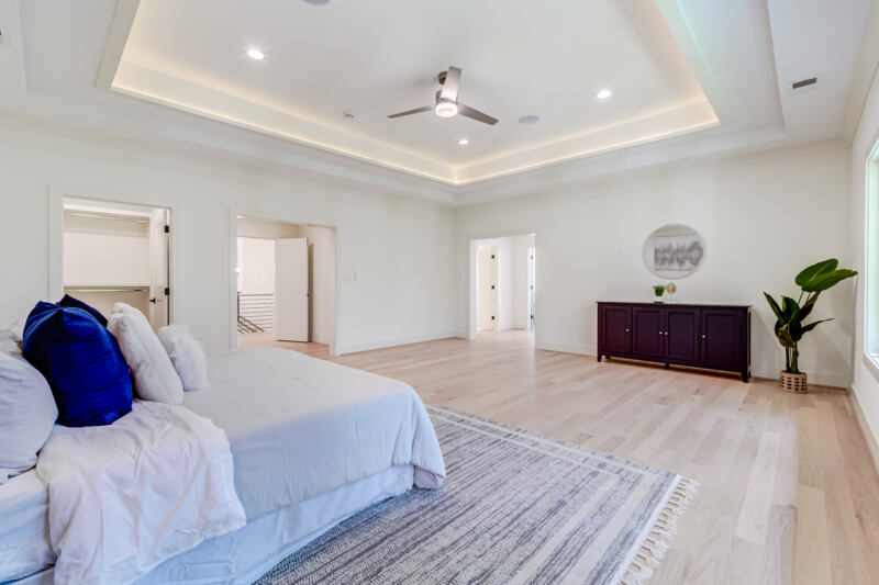 27Sept0029 Bedroom suite in the custom home at 1205 Ross Drive SW, Vienna, VA, built by AR Design Group — view 5