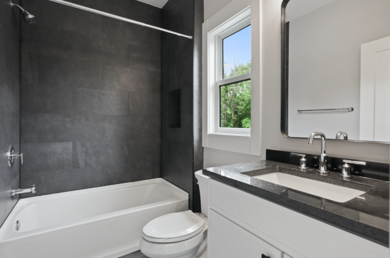 Yeonas Drive SW-14 Custom bathroom in the custom home at 424 Yeonas Drive SW, Vienna, VA, built by AR Design Group — view 5