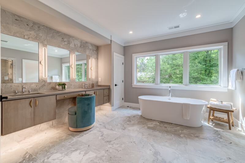 0093 Custom bathroom by AR Design Group, custom home builder in Northern Virginia — view 67