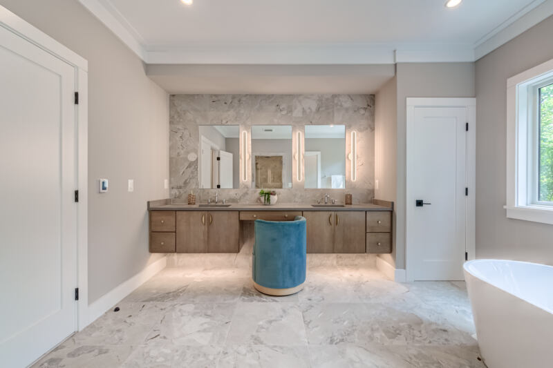 0101 Custom bathroom by AR Design Group, custom home builder in Northern Virginia — view 63