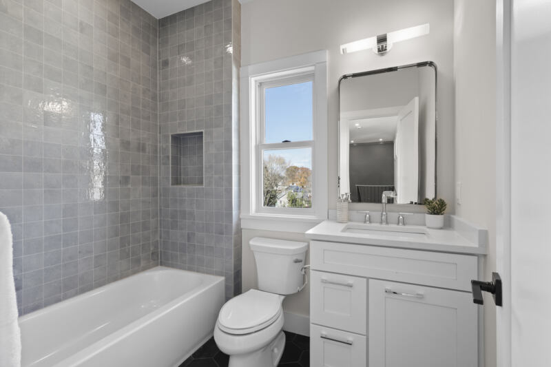 56-IMG_5128 Custom bathroom in the custom home at 616 Gibson Circle SW, Vienna, VA, built by AR Design Group — view 6
