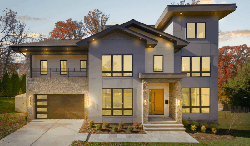 Custom home at 616 Gibson Circle SW in Vienna, Virginia