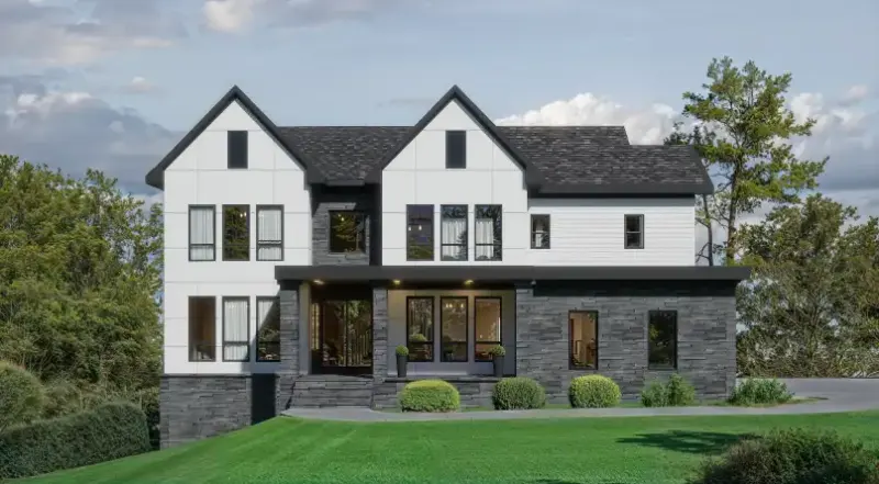 Custom home at 2301 Stryker Avenue in Vienna, Virginia